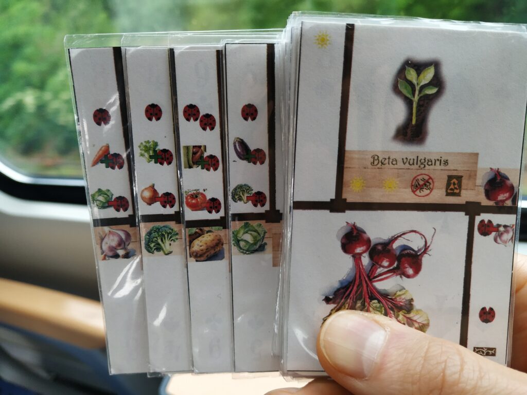 JS Spiele - Crop Rotation on the train